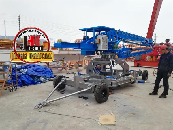 Construction Machinery 15m 17m Walking Type Hydraulic Mobile Concrete Placing Boom/Concrete Spreader