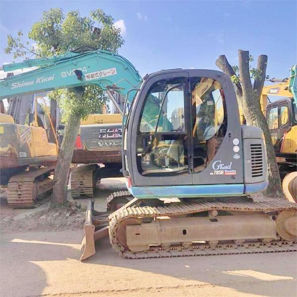 Buena salud 7 toneladas de excavadora japonesa original usada kobelco sk70 máquina excavadora en Shanghai