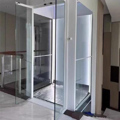 0 M Profundidade do poço Elevador doméstico de fase única com microprocessador e parada de emergência