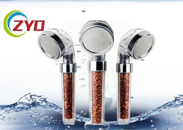 PC Plastic Thress Function Bathroom SPA Rainfall Jetting Massage Handheld Water Saving Head Hand Shower