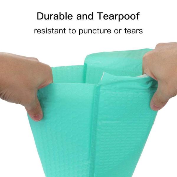 GDCX Poly Bubble Mailers Logo Custom Mailer Bag Bubble Transparent USA Poly Bubble Mailer Envelopes