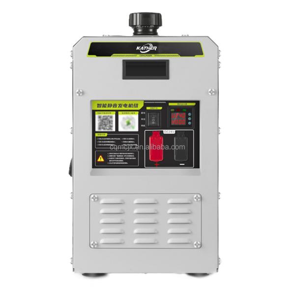 24v DC Gasoline Generator Iron Shell for Truck Parking Air Conditioning Battery Charging