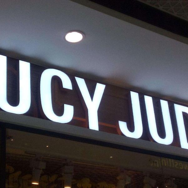 Custom stainless steel letter sign 3d led sign light aluminium channel letter for shop