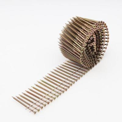 2.1 - 4.3 Mm Steel Pneumatic Nail Gun Wood Pallet Coil Nail