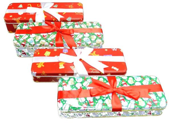 DADI Food Grade Rectangular Candy Tins Thickness 0.23-0.28mm Tinplate Candy Tin Box