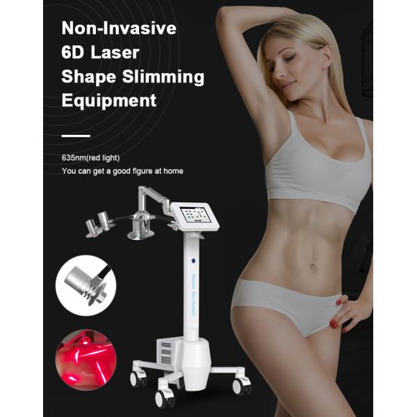 Dispositivo de escultura corporal no invasivo sin dolor Equipo de belleza láser de 635nm