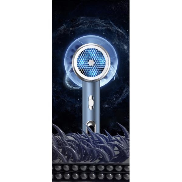 Hotel Household High Speed Hair Dryer Air Styler Salon Hot Air Brush with Metal Body