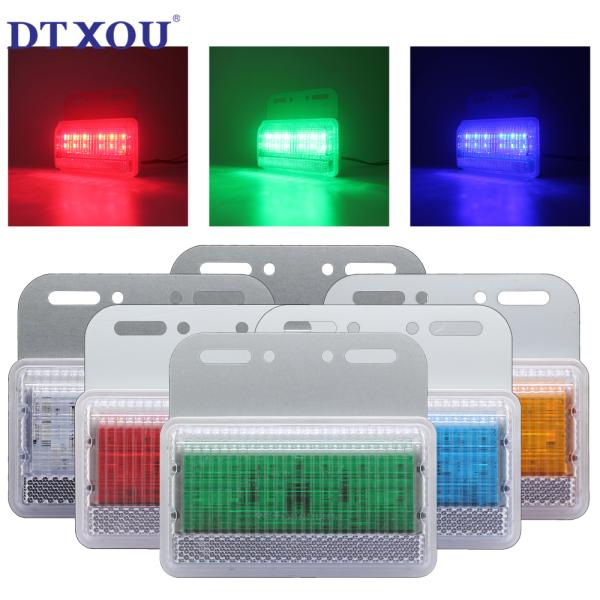 110*104mm Iron Plate Waterproof 21pcs Leds Strobe Flash Led Anti-fog Light For Trucks