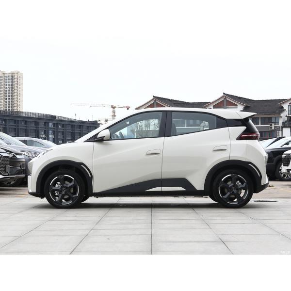 Бесплатная версия BYD Полный электрический автомобиль Теплое солнце Белое 55 кВт Чистый электрический автомобиль