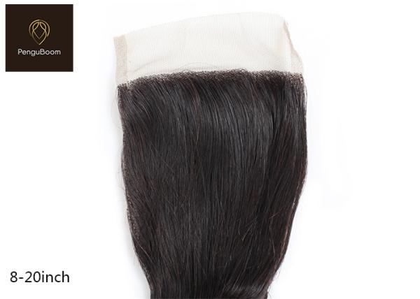 20.32cm 8 inch Loose Wave Remy Human Hair Closure Environmental Friendly