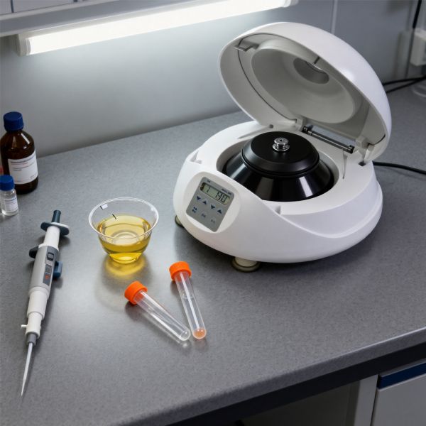 Mini15 Laboratory Benchtop Mini Centrifuge with 15,000 RPM Brushless Motor and Nano Ceramic Coated Chamber