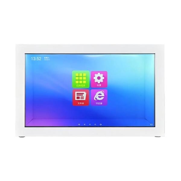 4K Ultra HD Resolution 55-inch see through lcd display Cabinet for Touch Interactive Experience