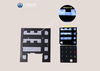 0.14~0.5mm Total Height LGF Dome Array 0.1mm Size Tolerance Durable For Coded Lock