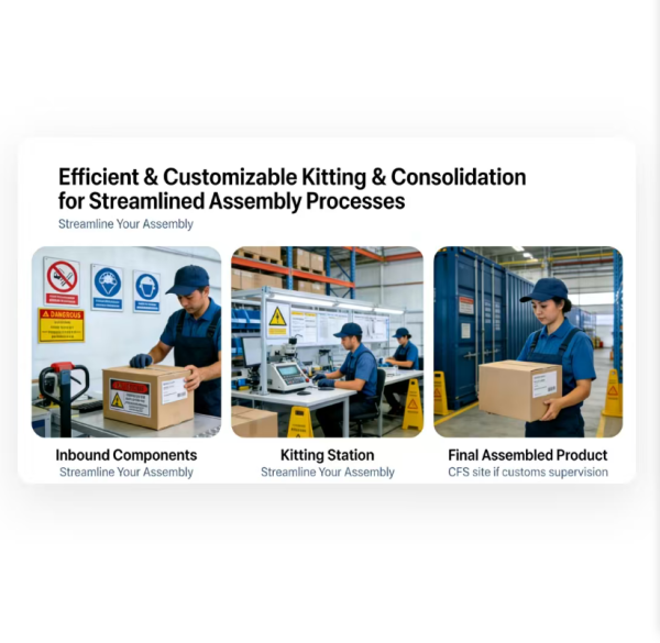 Custom Kitting Solutions And Consolidation Service For Streamlined Assembly Processes