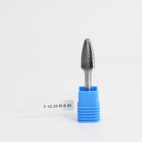 SF Arbre Radius End Carbide Burr pour le broyeur à matrices à coupe unique 6 mm Shank Certification ISO9001 2008