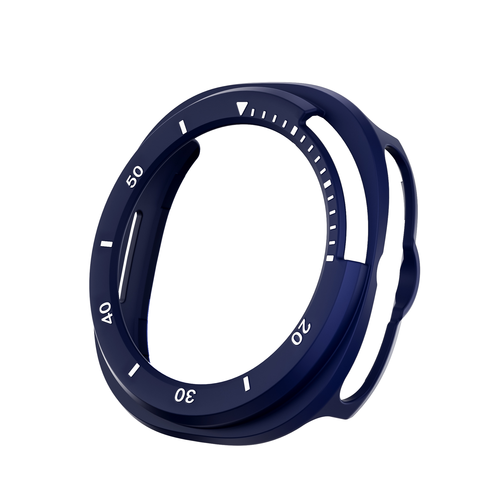 Eraysun PC Hollow Case With Scale for Samsung Galaxy Watch 8 Classic Watch Cover Case