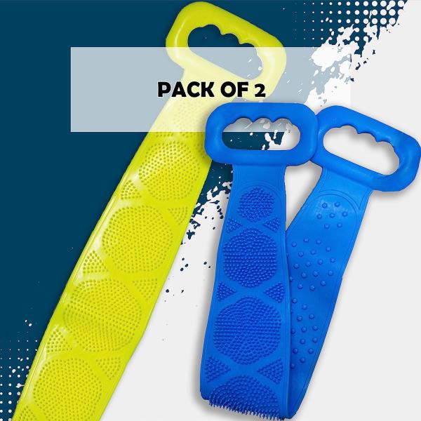 Скруббер практически безвредного силикона задний, многоразовая щетка ванны тела силикона