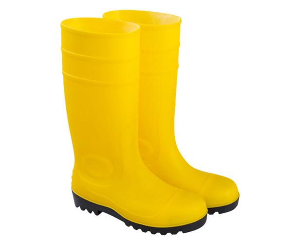 Non Slippery Safety Rain Boots OEM Steel Toe Winter Rubber Boots