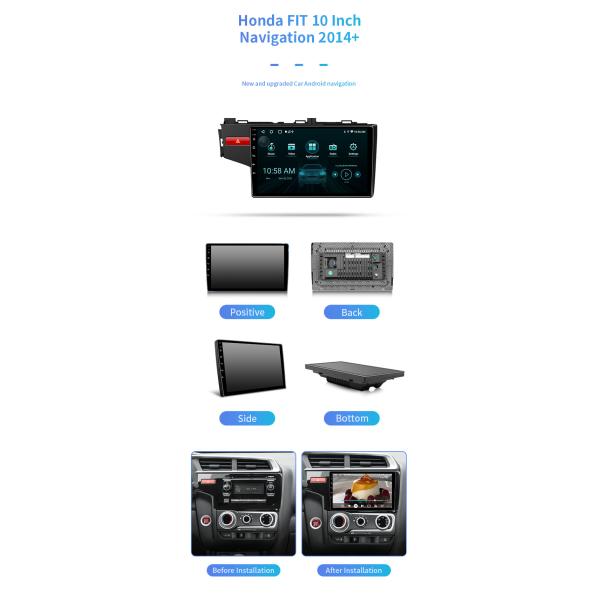 Для навигации автомобиля Bluetooth вида сзади обратного ПРИГОНКИ 2014+ WiFi 4G Carplay Hd Honda