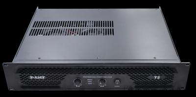 2 canais T2 de 2 X 300W AMP de potência profissional para sala de reuniões ou home theater