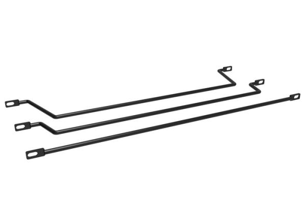 L Shaped Patch Rack Cable Management , Cable Lacer Bar Cable Tidy Brush Panel With Angled 4  Offset
