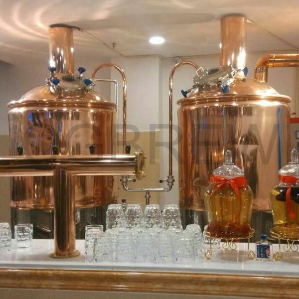500L beer brewing systems for restaurant with warranty of 3 years