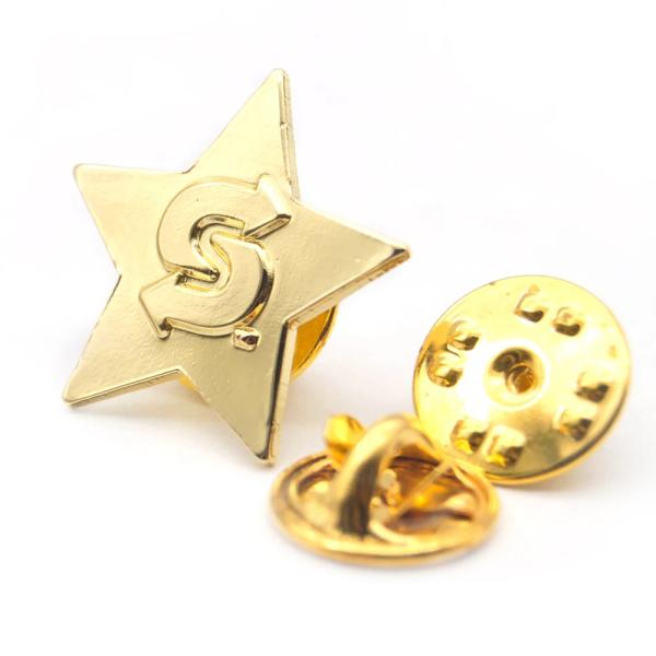 Emblema de logotipo de metal personalizado 3d Metal Oro Lapel Pin Emblema para Niños