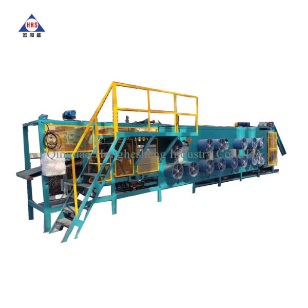 Multilayer Mesh Belt Rubber Film Cooling Equipment 400m/Min