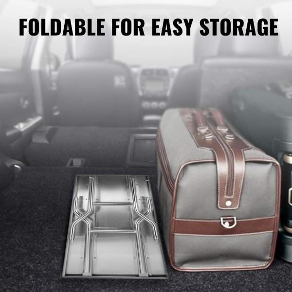 Commercial Stainless Steel Worktable 48 X 24 Inch Stainless Steel Folding Table