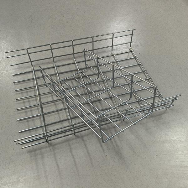 Horizontal Galvanized Steel Bee Line Basket Cable Tray Ventilated