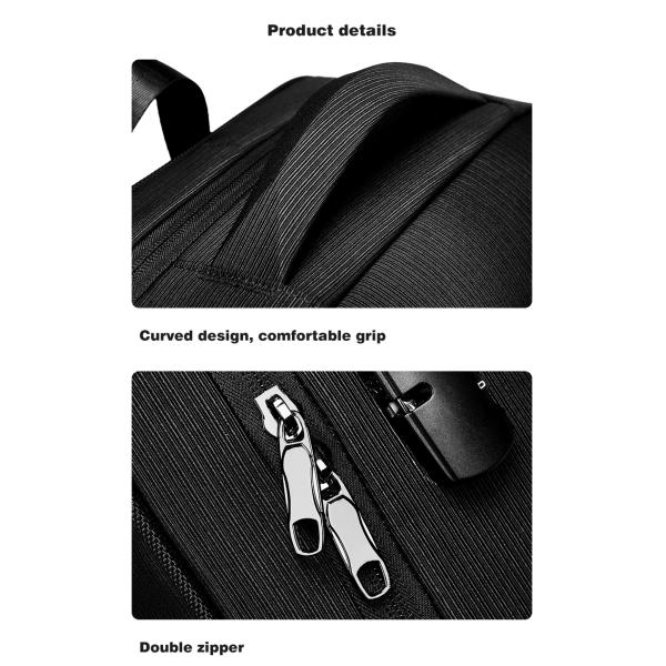 Оксфордская школа противоугонная рюкзак водостойкий ноутбук сухой пакет 20-39 литров