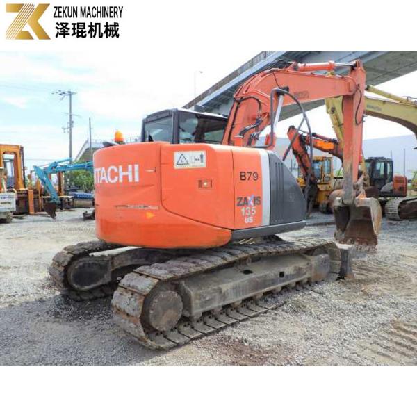 Stable Performance Original Japan Hitachi ZX135US Excavator with Original Hydraulic Valve
