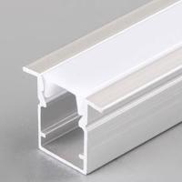 Accueil Profil LED en aluminium en retrait Ultra-mince conception diffuseur clair PMMA