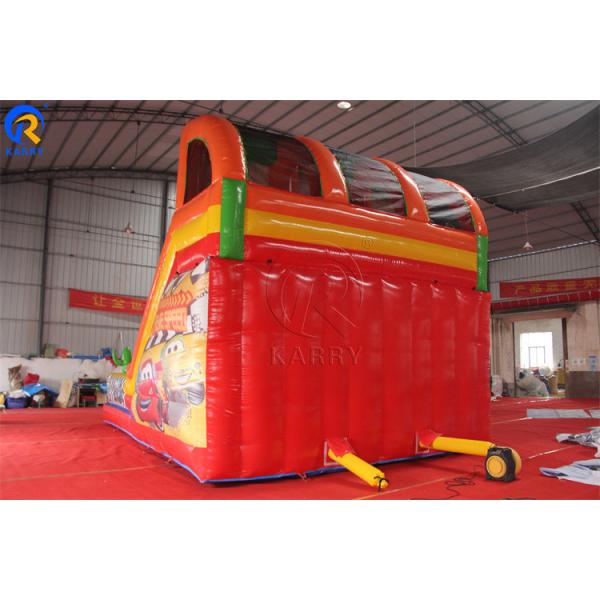Home Bouncy Slide Playground for Kids Max Capacity 100-500kg Inflatable Double Slides