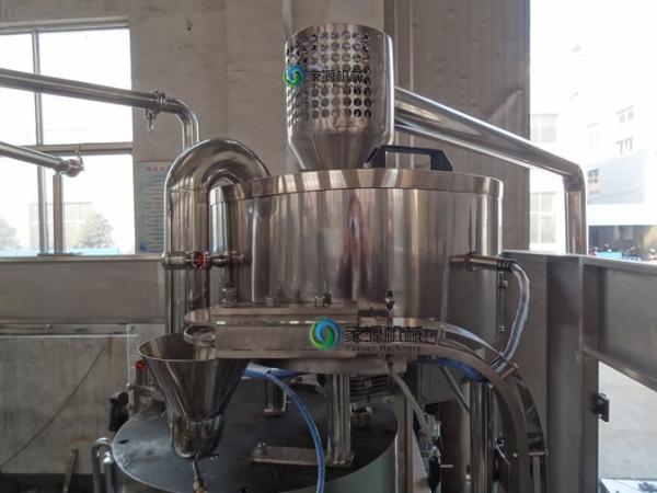 6000BPH Juice Filling Plant , 2000ml Water Bottle Filling Machinery