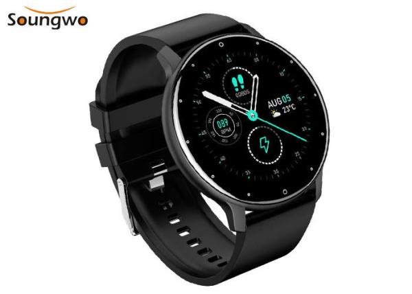 1.28in Screen Waterproof Men Smartwatch IP67 IOT Device Blood Oxygen 10m
