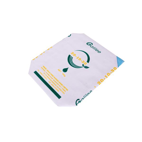 Block Bottom Valve Sealed Bags With 70 - 80 gsm Kraft Paper Material High Strength