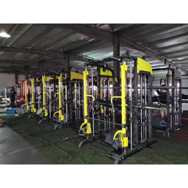 Commercial Gym Cable Crossover Machine Multi-Functional Smith Machine Bodybuilding Shoulder Back Workouts Focused Chest Exercise