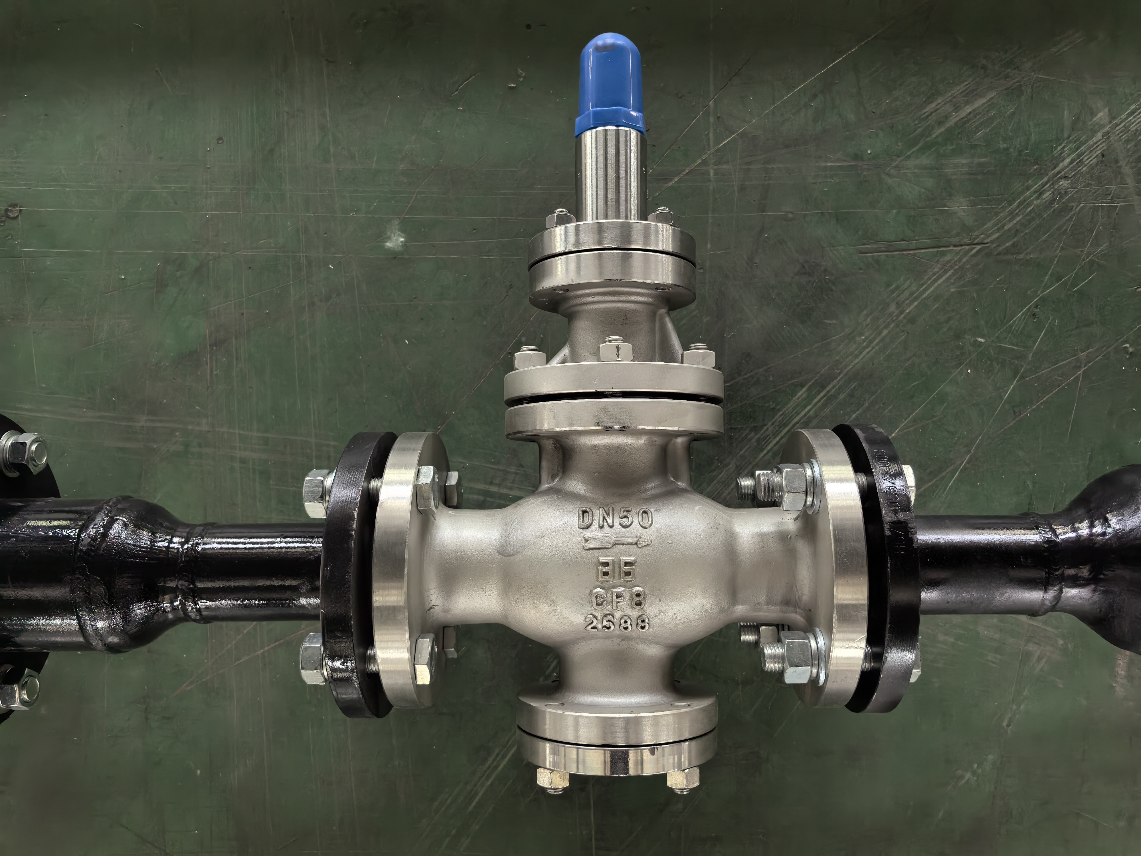 High Temperature Steam Integrated Pressure Reduction Station