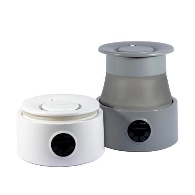 Humidificador da névoa de HEBRONFAN 5l cilíndrico com tanque ajustável
