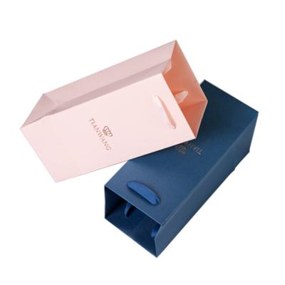 Bolsas de presente de papel personalizadas relógios de luxo jóias bolsas de presente cosméticas