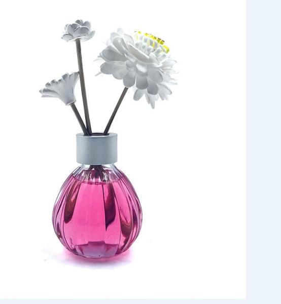 Home Reed Diffuser Glass Bottles , Essential Oil Glass Bottles For Fragrance / Perfume