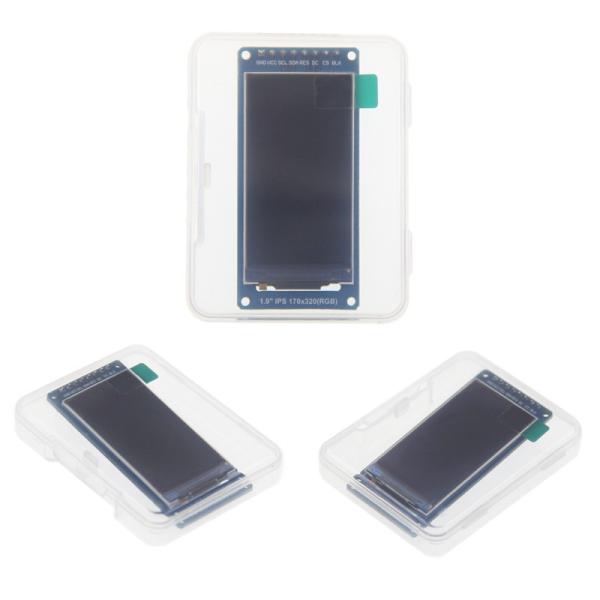 1.9 дюймовый ЖК-модуль Tft, разрешение 170x320, интерфейс SPI с 8 штифтами 4 линии