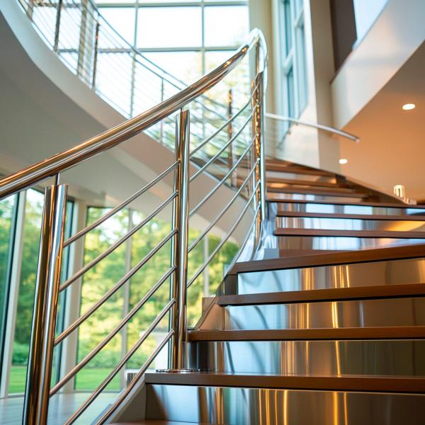 Anti-Corrosion Stainless Steel Handrails for Marine Use