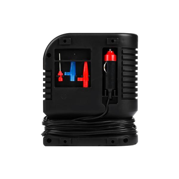 120W 12V 250psi Balão de futebol Micro bomba de ar CO2 Pneus de bicicleta Pneus de carro Inflador com medidor