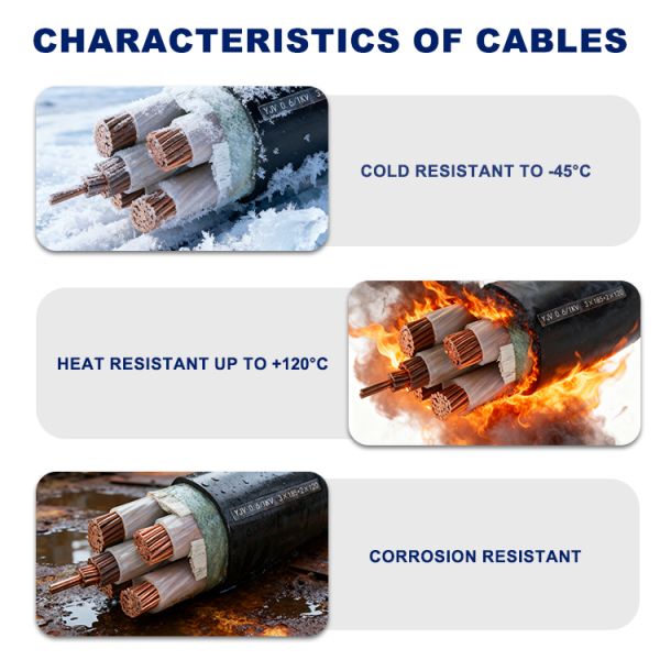 11KV Single Core XLPE Cable YJV High Voltage Power Cable IEC60502 Standard