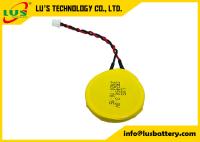 carte PCB SMT des fils CR2450-1P du paquet 65mm de batterie de 3v 600mah Limno2 avec le connecteur 2P