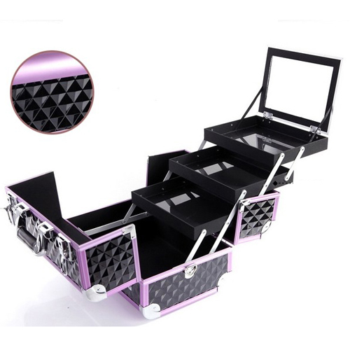 Beautiful Look Cosmetic Beauty Case For Easy Storage Your Makeup Tools