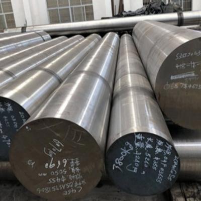 Descaling Round Mild Carbon Steel Bar Free Cutting Q235 C45 Hot Rolled For Bridge