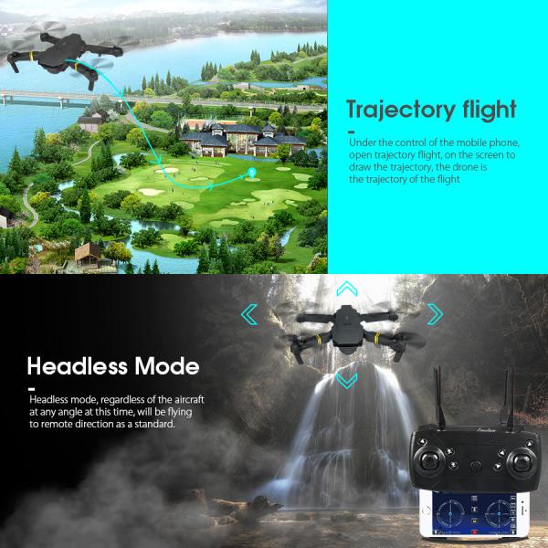 Drone de Emergência de Busca e Resgate 3 eixos Gimbal 4k Drone com ecrã LCD